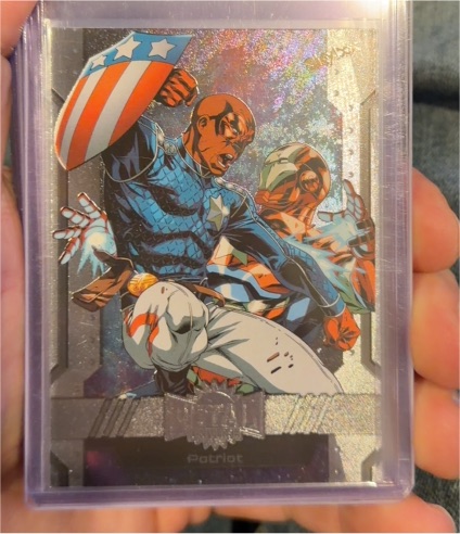 2024 Skybox Marvel Metal Universe Avengers #89 Patriot — front