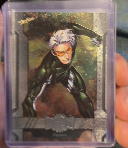 2024 Skybox Marvel Metal Universe Avengers #68 Quicksilver — front