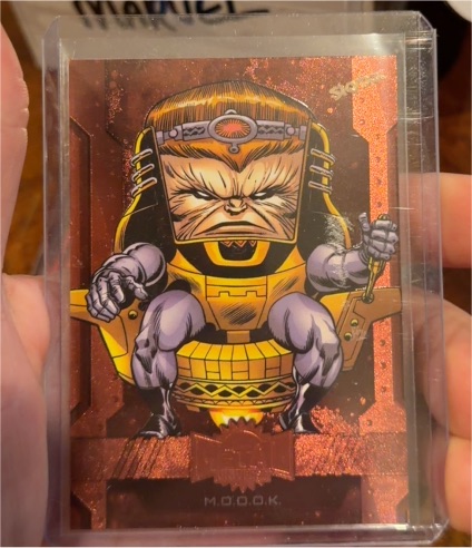 2024 SkyBox Marvel Metal Universe Avengers #70 M.O.D.O.K. — front
