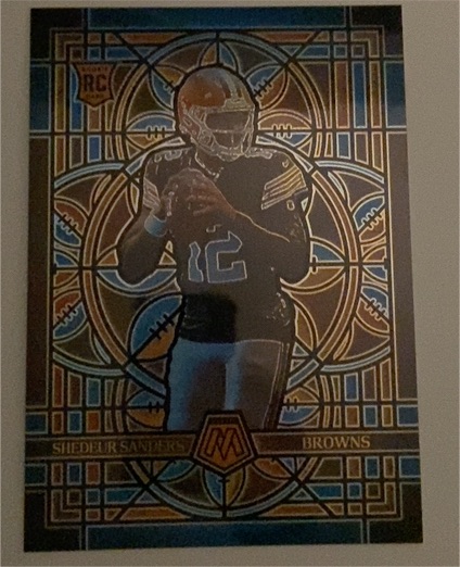 2025 Panini Mosaic #7 Shedeur Sanders — front