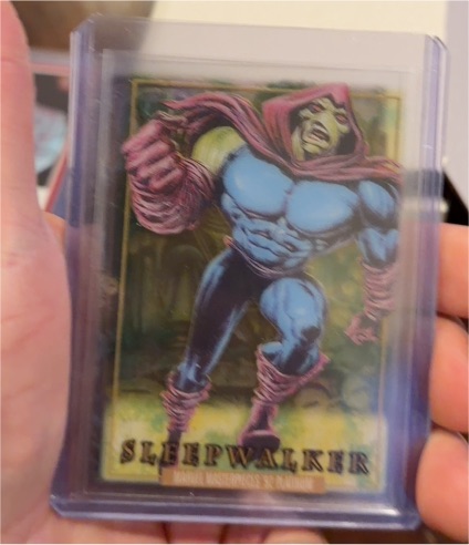 2024 Upper Deck Marvel Masterpieces '92 Platinum #89 Sleepwalker — front