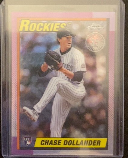 2025 Topps Chrome Update #90CU-16 Chase Dollander — front