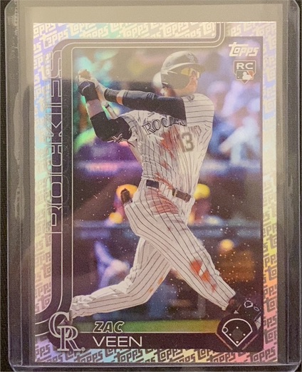 2025 Topps Update #US286 Zac Veen — front