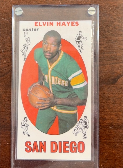 1969 Topps #75 Elvin Hayes Rookie Card — front