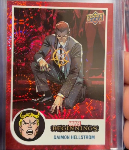 2022 Upper Deck Marvel Beginnings Vol. 2 Series 1 #64 Daimon Hellstrom — front