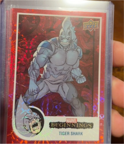 2022 Upper Deck Marvel Beginnings #46 Tiger Shark — front