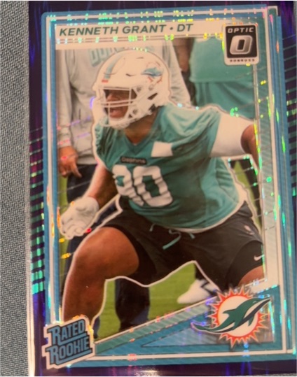 2025 Panini Donruss Optic #216 Kenneth Grant — front