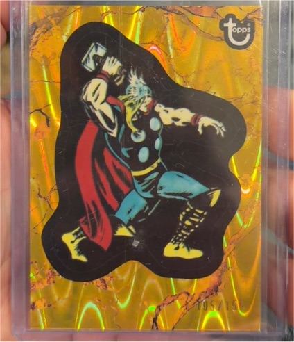 2025 Topps Marvel Comic Book Heroes 1975 #54 Thor — front