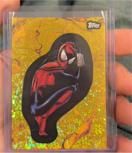 2025 Topps Marvel Comic Book Heroes #92 Spider-Man — front