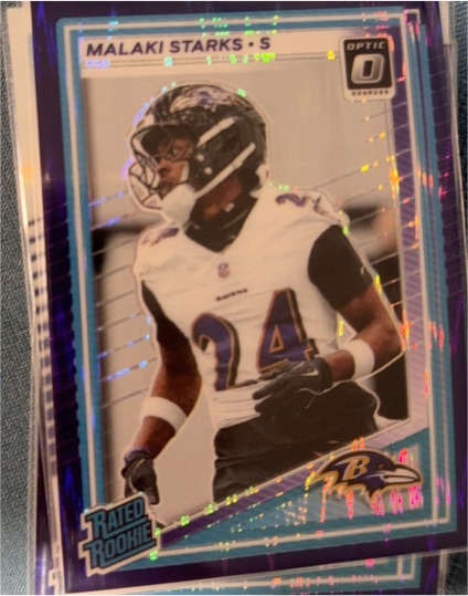 2025 Panini Donruss Optic #256 Malaki Starks — front