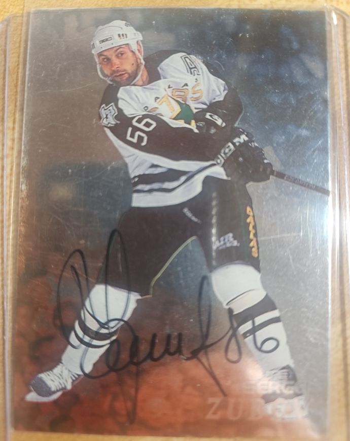 1998-99 In The Game Be A Player #43 Sergei Zubov — front