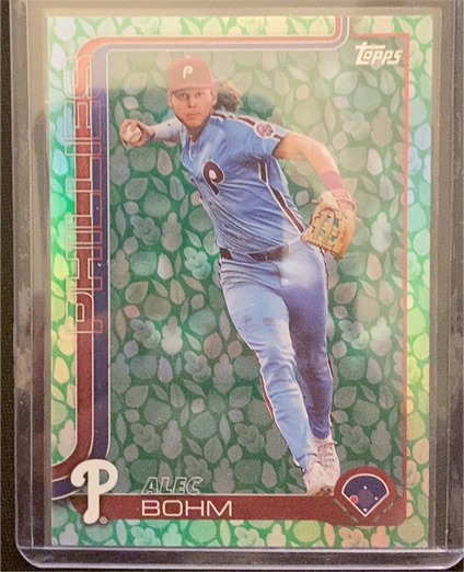 2025 Topps Series 1 #7 Alec Bohm — front