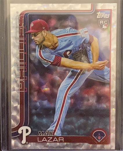 2025 Topps Update #US194 Max Lazar — front