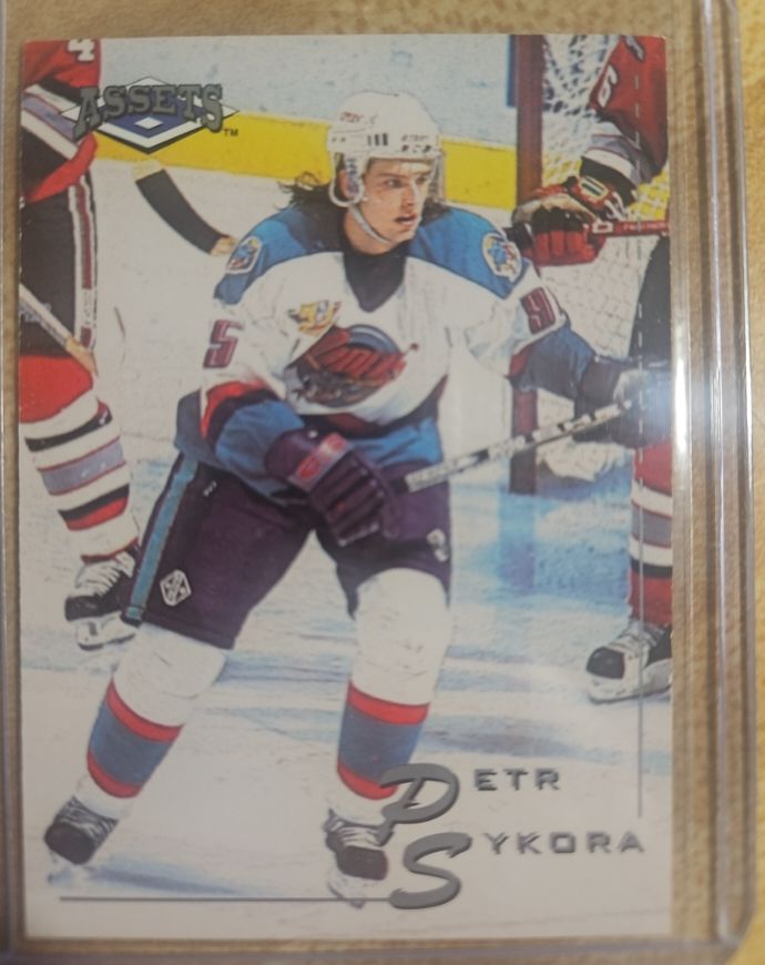 1995 Classic Assets #60 Petr Sykora — front