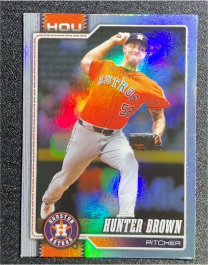 2026 Topps Series 1 #264 Hunter Brown — front