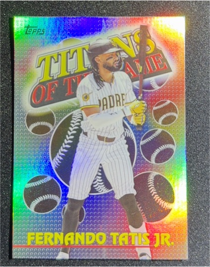 2026 Topps #TOG-19 Fernando Tatís Jr. Titans of the Game — front