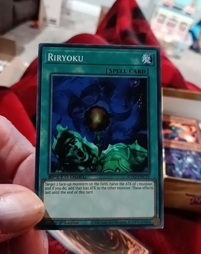 2020 Yu-Gi-Oh! SGX2-ENC11 Riryoku — front