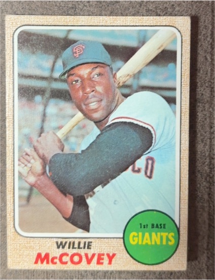 1968 Topps #290 Willie McCovey — front