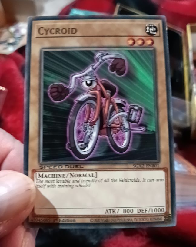 2005 Yu-Gi-Oh! Cybernetic Revolution #CRV-EN001 Cycroid — front