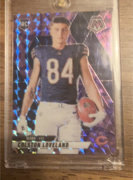2025 Panini Mosaic #275 Colston Loveland — front