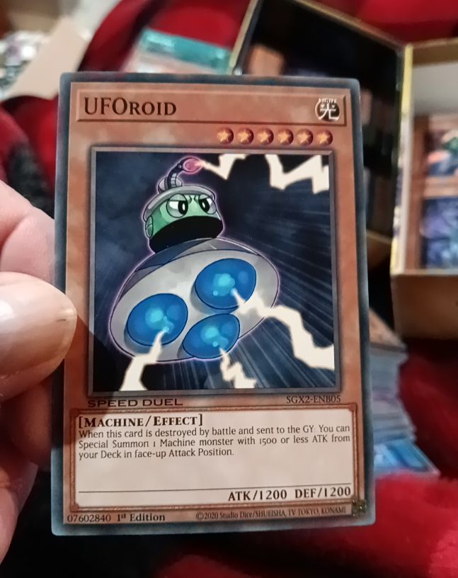 2020 Yu-Gi-Oh! SGX2-ENB05 UFOroid — front