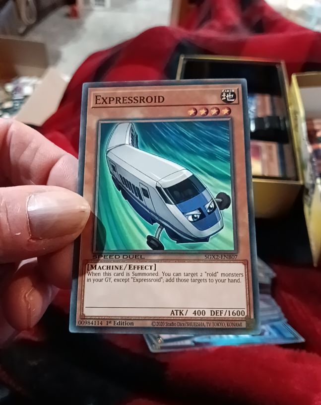 2020 Yu-Gi-Oh! #SGX2-ENB07 Expressroid — front