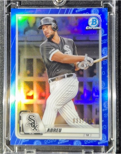 2020 Bowman Chrome #99 Jose Abreu — front