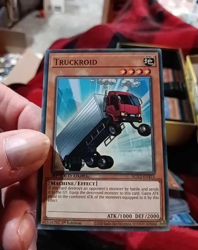 2020 Yu-Gi-Oh! SGX2-ENB11 Truckroid — front