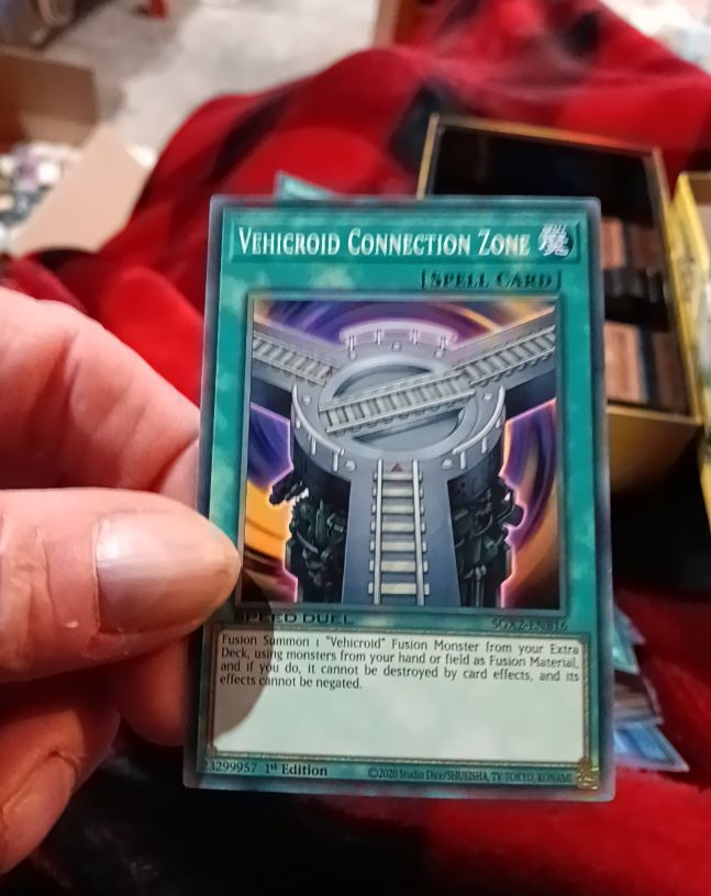 2020 Yu-Gi-Oh! POTD-EN040 Vehicroid Connection Zone — front
