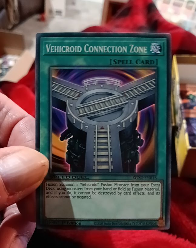 2017 Yu-Gi-Oh! SGX2-ENB16 Vehicroid Connection Zone — front