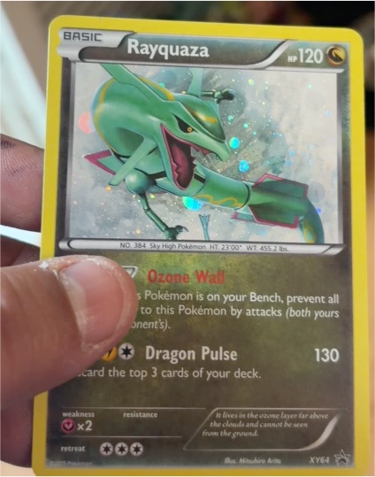 2015 Pokémon XY Promos #XY64 Rayquaza — front