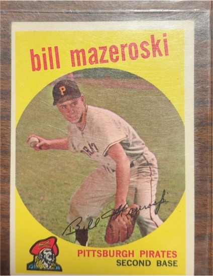 1959 Topps #415 Bill Mazeroski — front