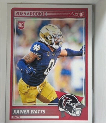 2025 Score #94 Xavier Watts — front