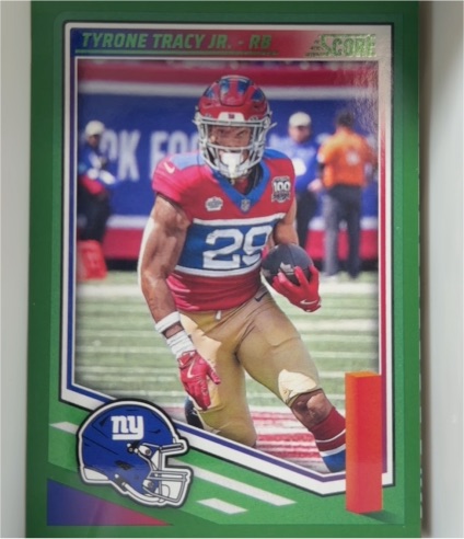 2025 Panini Score #116 Tyrone Tracy Jr. — front