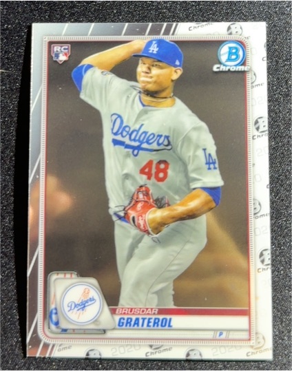 2020 Bowman Chrome #5 Brusdar Graterol — front