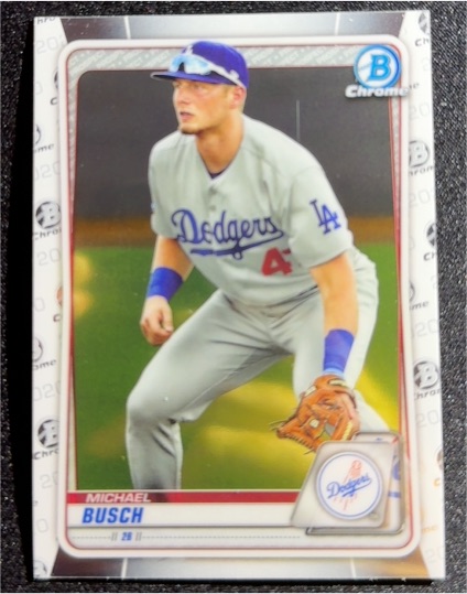 2020 Bowman Chrome Prospects #BCP-152 Michael Busch — front