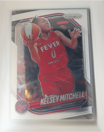 2025 Panini Prizm WNBA #35 Kelsey Mitchell — front