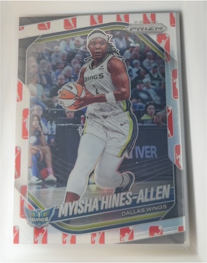 2025 Panini Prizm WNBA #96 Myisha Hines-Allen — front