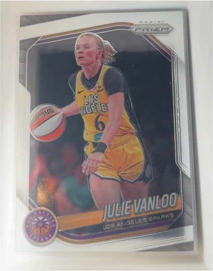 2025 Panini Prizm WNBA #132 Julie Vanloo — front