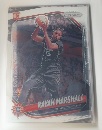 2025 Panini Prizm WNBA #47 Rayah Marshall — front