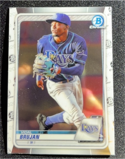 2020 Bowman Chrome #BCP-241 Vidal Brujan — front