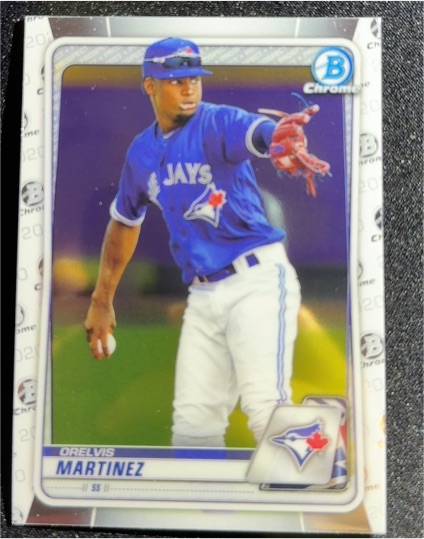 2020 Bowman Chrome Prospects #BCP-245 Orelvis Martinez — front