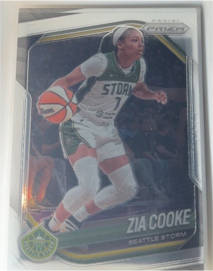 2025 Panini Prizm WNBA #110 Zia Cooke — front
