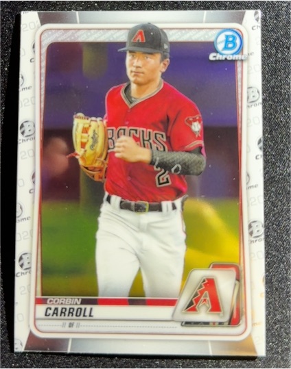 2020 Bowman Chrome Prospects #BCP-222 Corbin Carroll — front