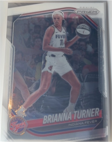 2025 Panini Prizm WNBA #105 Brianna Turner — front