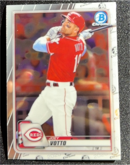 2020 Bowman Chrome #89 Joey Votto — front