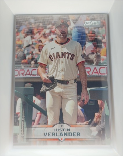 2025 Topps Stadium Club #162 Justin Verlander — front