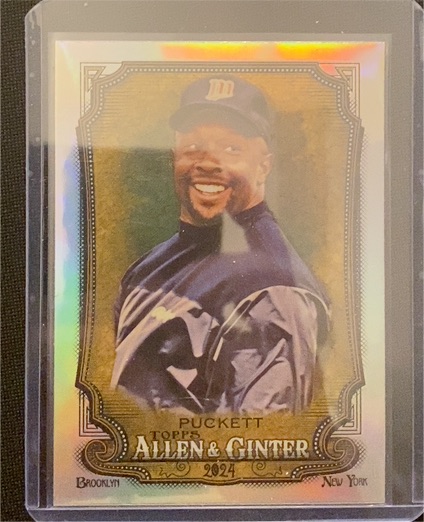 2024 Topps Allen & Ginter #153 Kirby Puckett — front