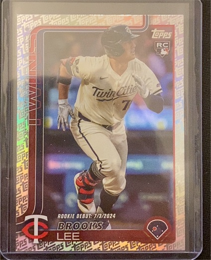 2025 Topps Update #US243 Brooks Lee — front