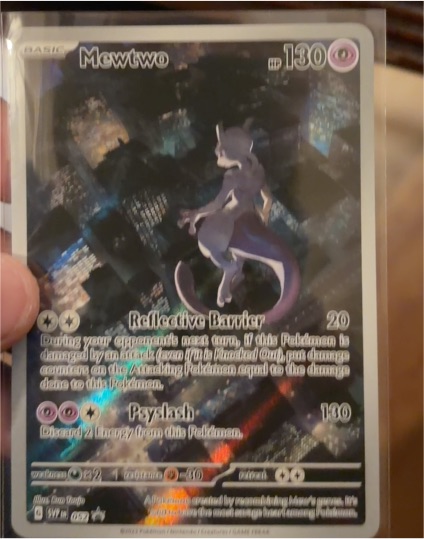 2022 Pokémon SV: Scarlet & Violet Promo #052 Mewtwo — front